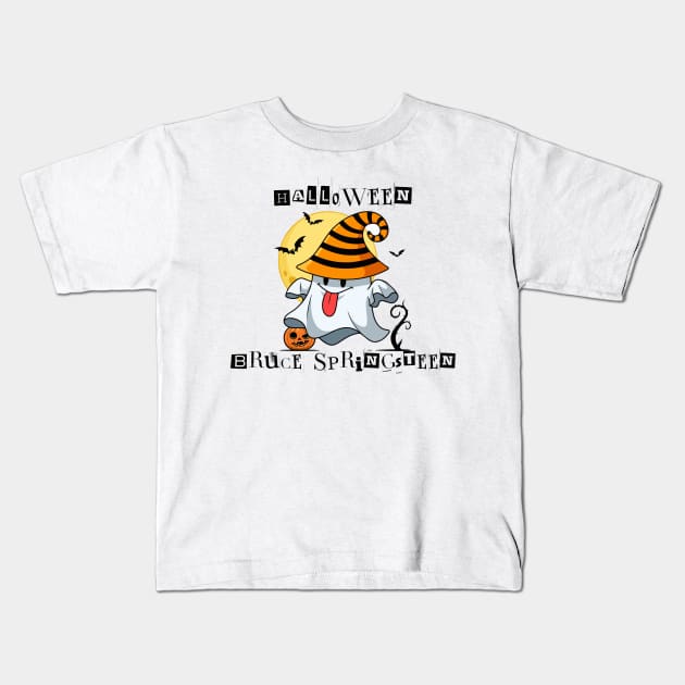 bruce springsteen Kids T-Shirt by aliencok